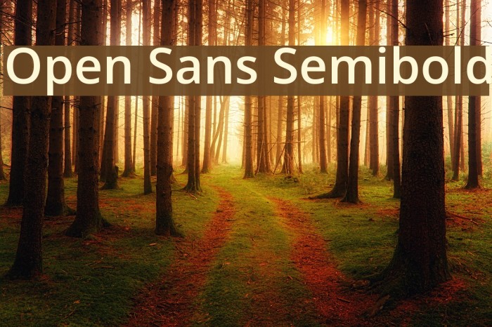 Open sans semibold font free download for mac computer